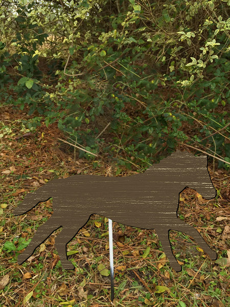 10" Horse Yard Stake More Colors Available