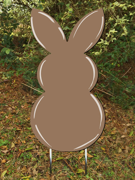 Rabbit Door Hanger or yard stake more colors available 26x13